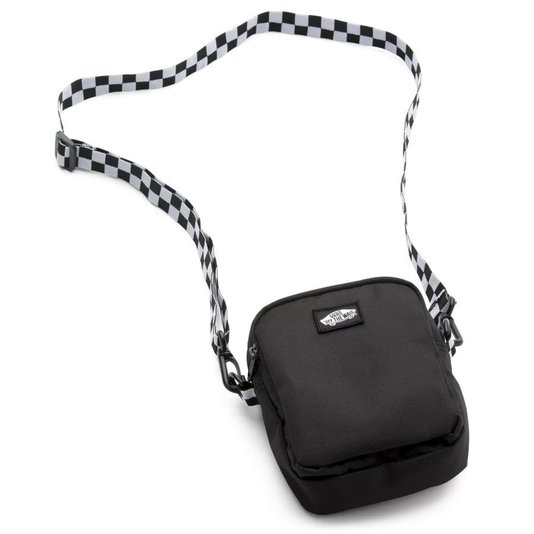 Shoulder Bag Vans Go Getter Cross Preto/Checkerboard