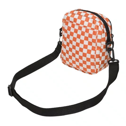 Shoulder Bag Vans Go Getter Laranja/Branco