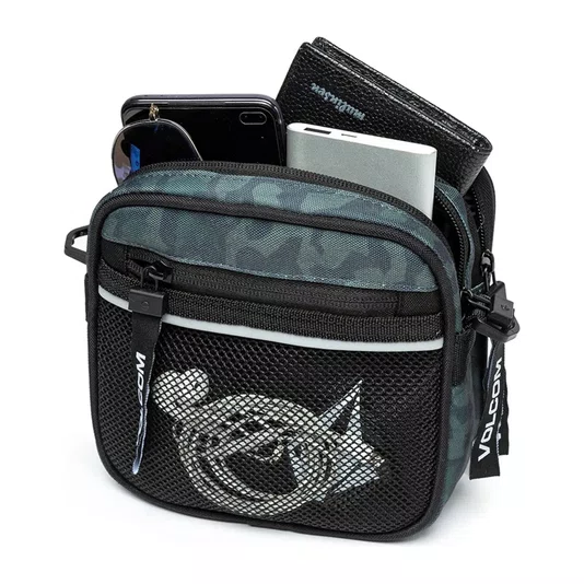 Shoulder Bag Volcom VC6019 Preto/Verde
