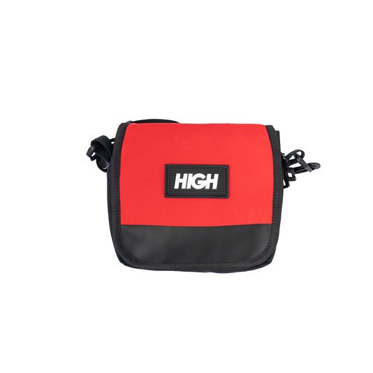 Shoulder Bah High Company Rubber Logo Vermelho