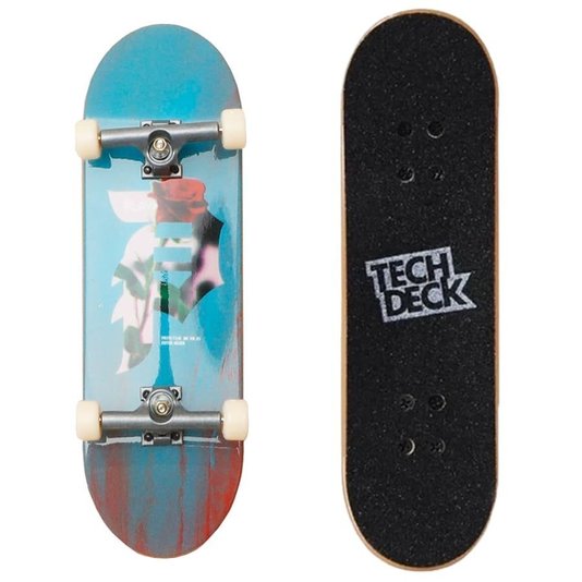 Skate De Dedo Tech Deck Primitive Flower Fingerboard Azul