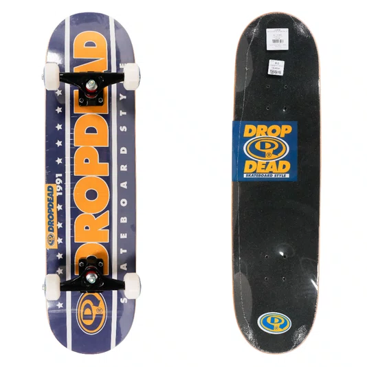 Skate Drop Dead Amador Since 91 Azul