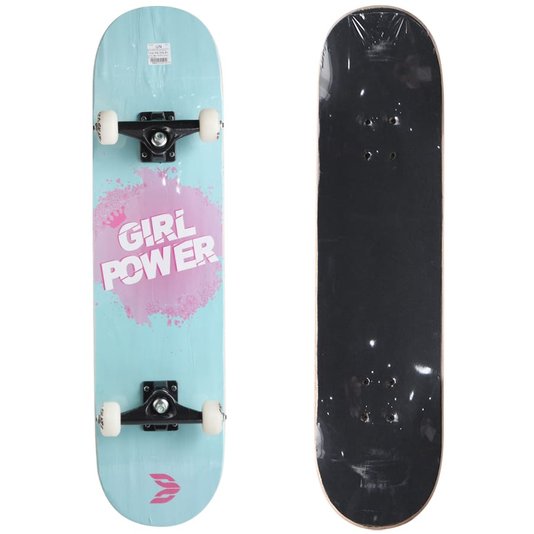Skate Montado Cisco Fem Girl Power Tiffany/Rosa