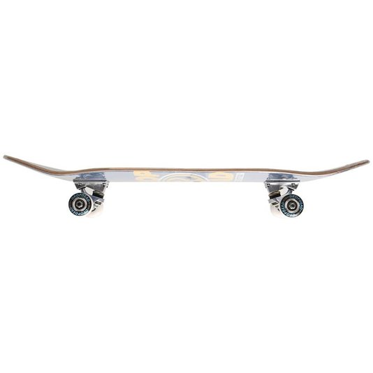 Skate Montado Dropdead Above Logo Amador Azul/Amarelo/Branco