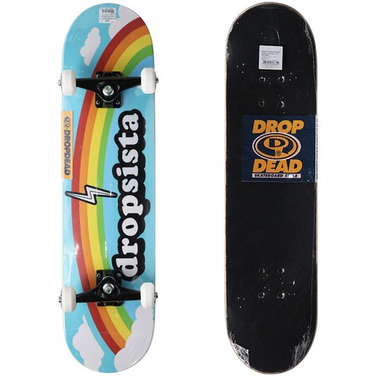 Skate Montado Dropdead Sista Rainbow Iniciante Colorido