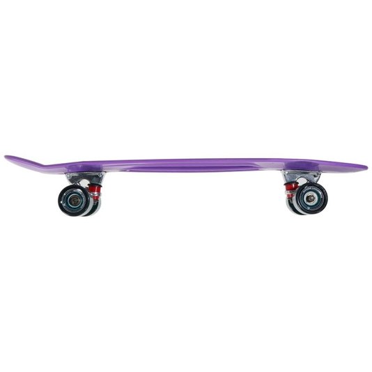 Skate Montado Hondar Penny Cruiser Mini-Long Roxo/Verde