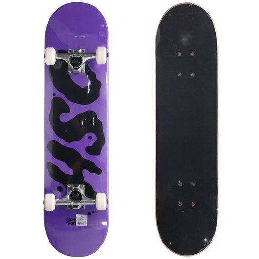 Skate Montado Hondar Série Goop Iniciante Roxo/Prata