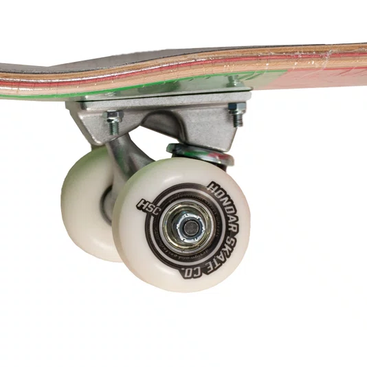 Skate Montado Hsc Iniciante Emoji  Verde/Vermelho