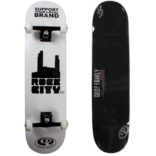 Skate Rock City x DropDead Profissional Branco