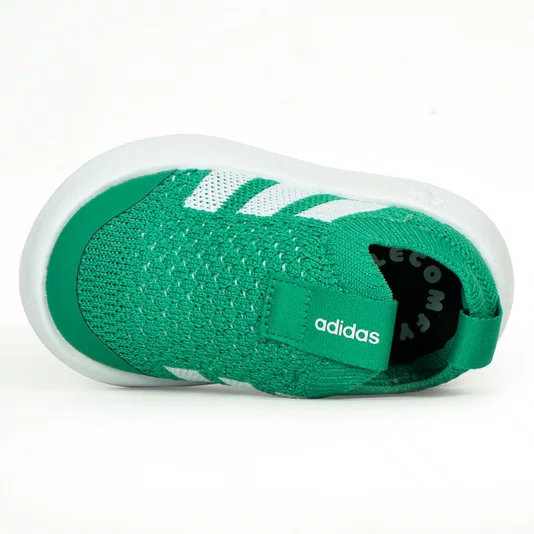 Tênis Adidas Bubblecomfy Kids Verde/Branco