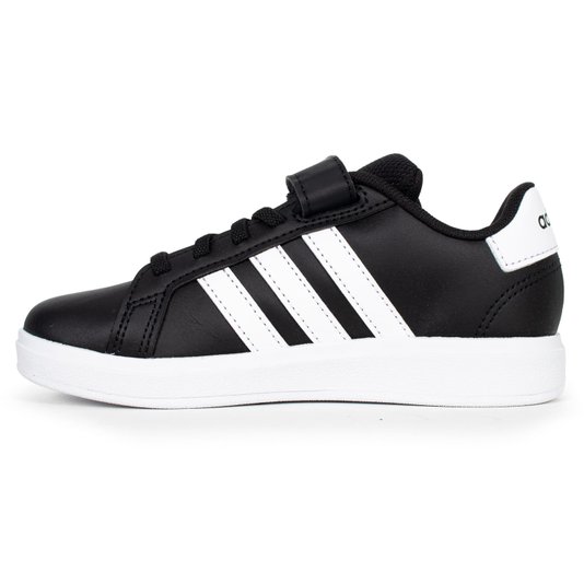 Tênis Adidas Grand Court 2.0 Infantil Preto/Branco