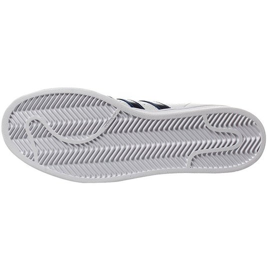 Tênis Adidas Superstar Branco/Azul