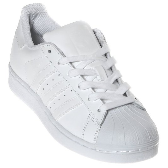 Tenis Adidas superstar branco - compre online, ótimos preços