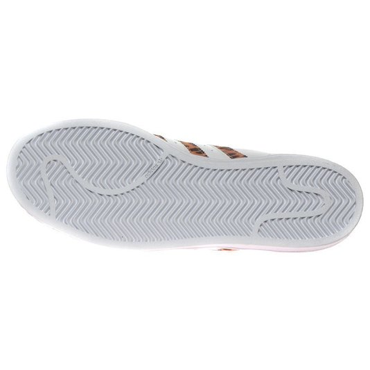 Tênis Adidas Superstar W Branco/Leopardo