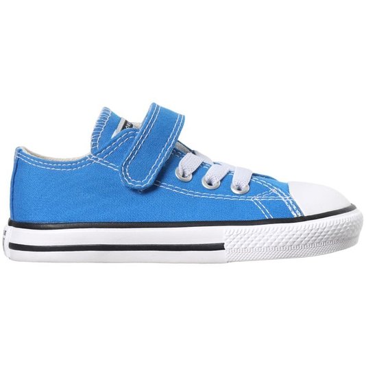 Tênis Converse Chuck Taylor All Star 1v Infantil Azul Digital/Preto/Branco