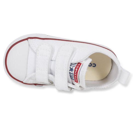 Tênis Converse Chuck Taylor All Star 2v Infantil Branco/Vermelho/Azul