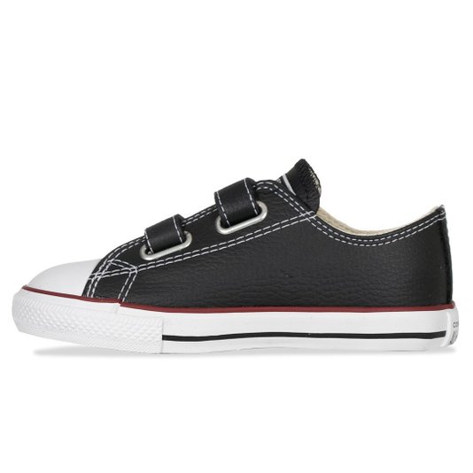 Tênis Converse Chuck Taylor All Star 2v Infantil Preto/Vermelho/Branco