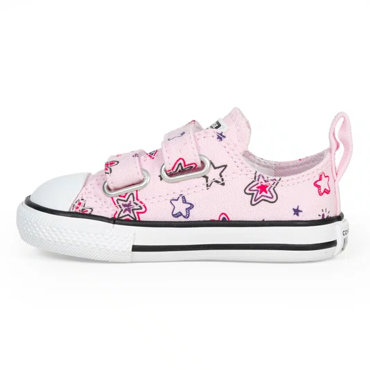 Tênis Converse Chuck Taylor All Star 2v Star Rosa/Branco