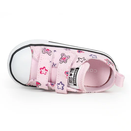 Tênis Converse Chuck Taylor All Star 2v Star Rosa/Branco