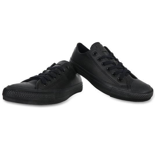 Tênis Converse Chuck Taylor All Star Corino Preto/Preto