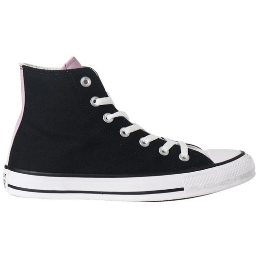 Tênis Converse Chuck Taylor All Star Hi Mobility  Preto/Lilas/Branco