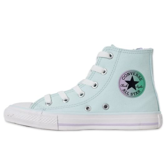 Tênis Converse Chuck Taylor All Star Juvenil Azul Claro