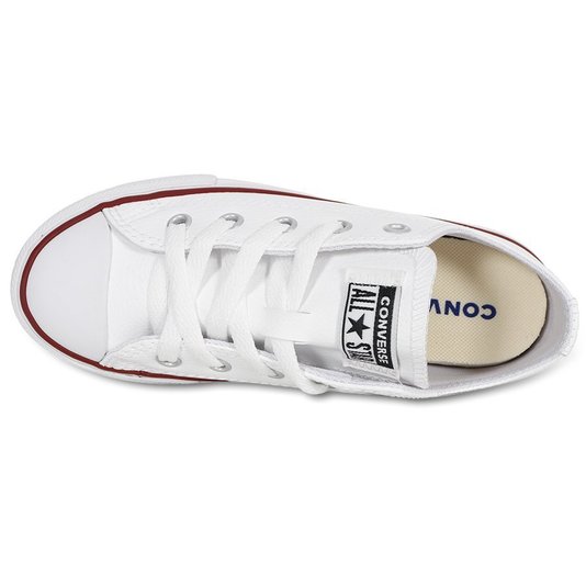 Tênis Converse Chuck Taylor All Star Juvenil Branco/Vermelho/Azul