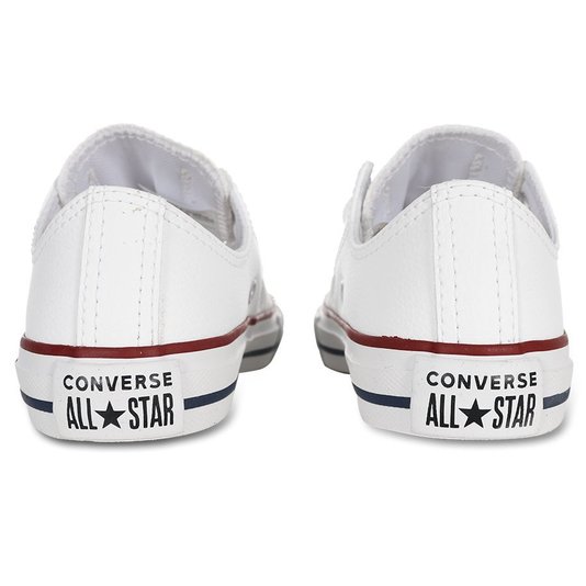 Tênis Converse Chuck Taylor All Star Juvenil Branco/Vermelho/Azul