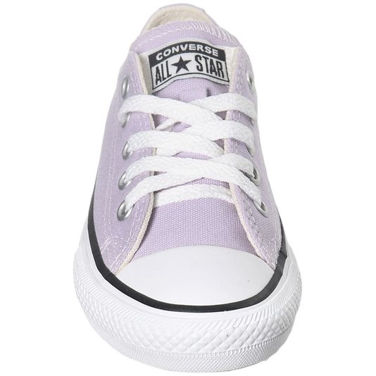 Tênis Converse Chuck Taylor All Star Infantil Lilás/Preto/Branco
