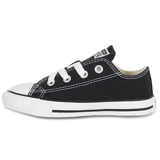 Tênis Converse Chuck Taylor All Star Infantil Preto/Branco