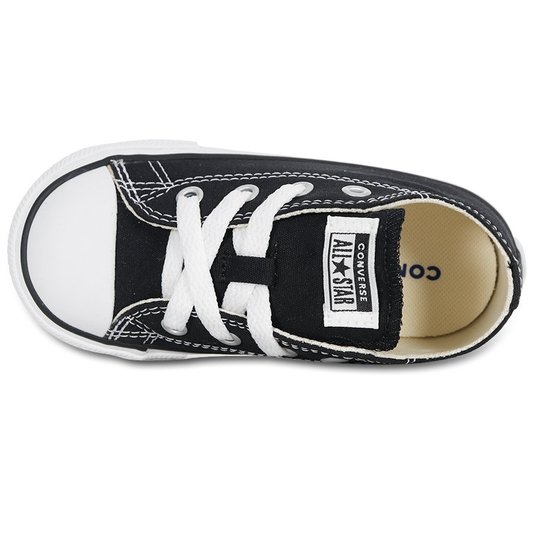Tênis Converse Chuck Taylor All Star Infantil Preto/Branco