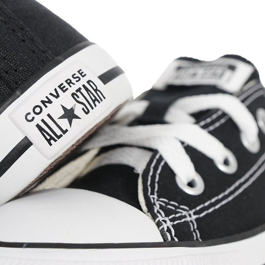 Tênis Converse Chuck Taylor All Star Infantil Preto/Branco