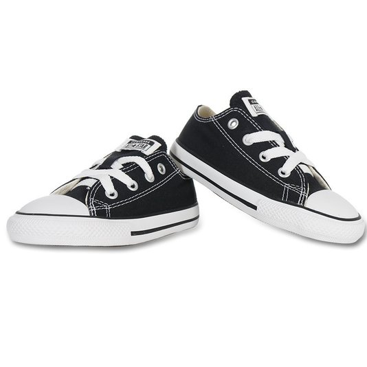 Tênis Converse Chuck Taylor All Star Infantil Preto/Branco