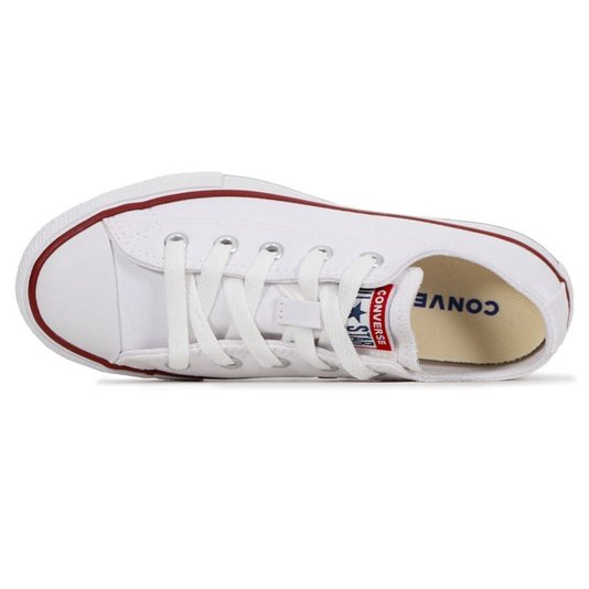 Tênis Converse Chuck Taylor All Star Juvenil Branco/Vermelho/Azul