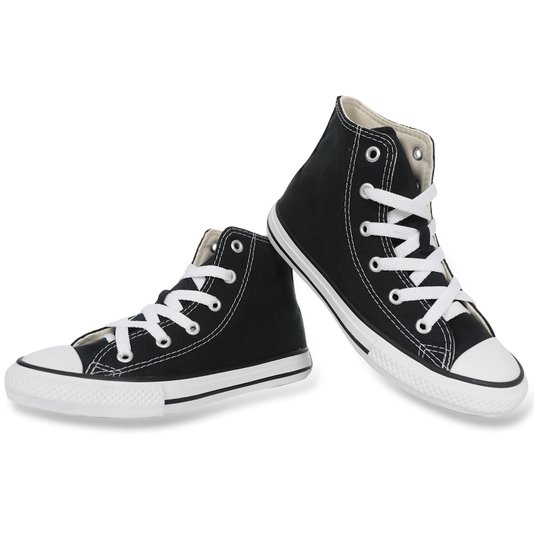 Tênis Converse Chuck Taylor All Star Juvenil Preto/Branco