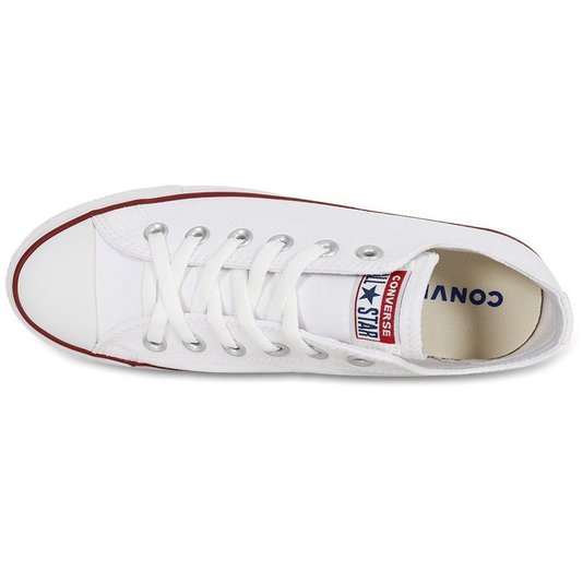 Tênis Converse Chuck Taylor All Star Lift Plataforma Branco/Vermelho/Azul