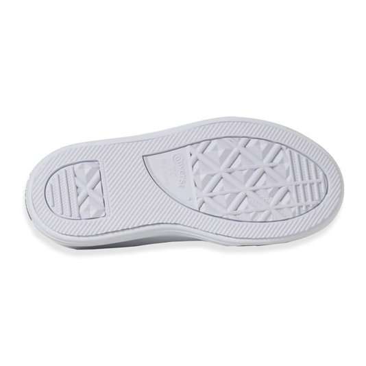 Tênis Converse Chuck Taylor All Star Move Plataforma Juvenil Branco/Rosa