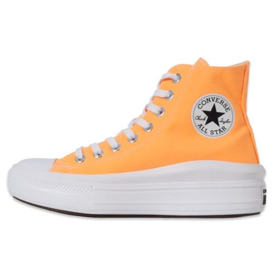 Tênis Converse Chuck Taylor All Star Move Seasonal Plataforma Laranja