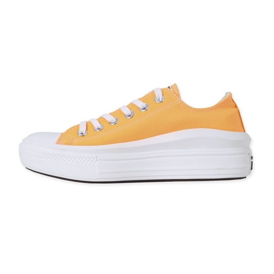 Tênis Converse Chuck Taylor All Star Move Seasonal Plataforma Laranja