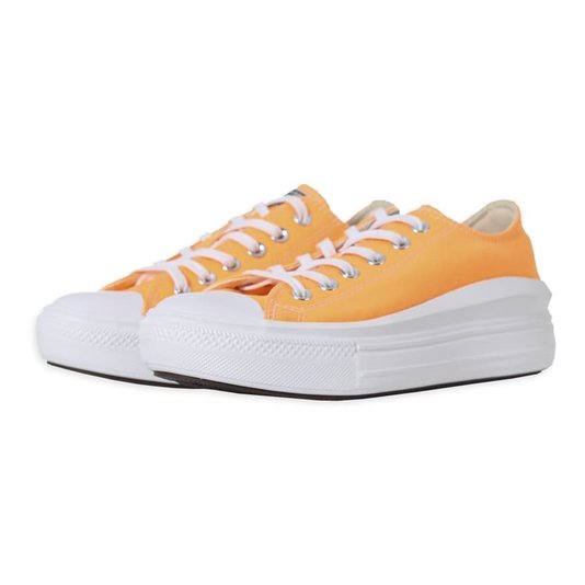 Tênis Converse Chuck Taylor All Star Move Seasonal Plataforma Laranja