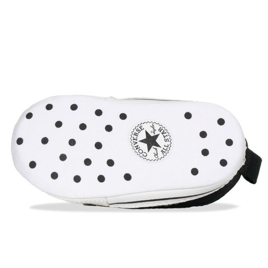 Tenis Converse Chuck Taylor All Star Infantil My First  Preto/Branco
