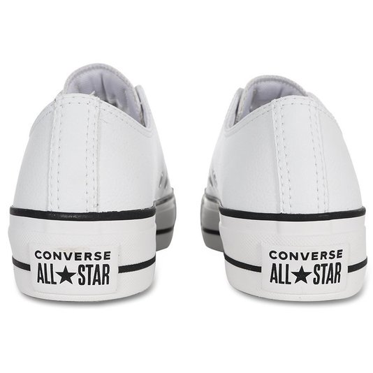 Tênis Converse Chuck Taylor All Star Plataforma Branco/Preto