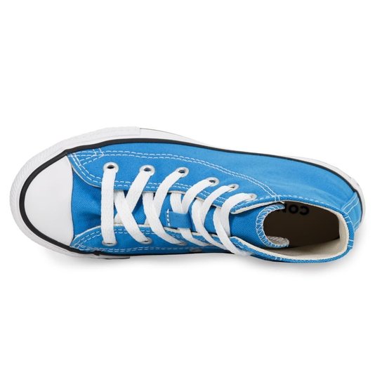 Tênis Converse Chuck Taylor All Star Juvenil Azul/Preto/Branco