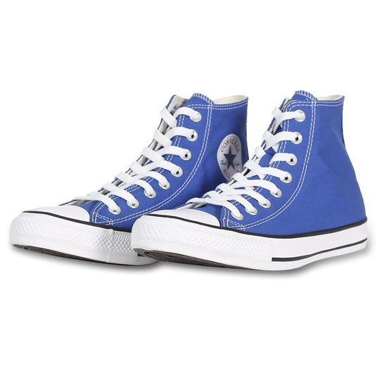 Tênis Converse Chuck Taylor All Star Seasonal Azul Royal/Branco