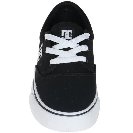 Tênis DC Shoes Flash 2 TX La Infantil Preto/Branco