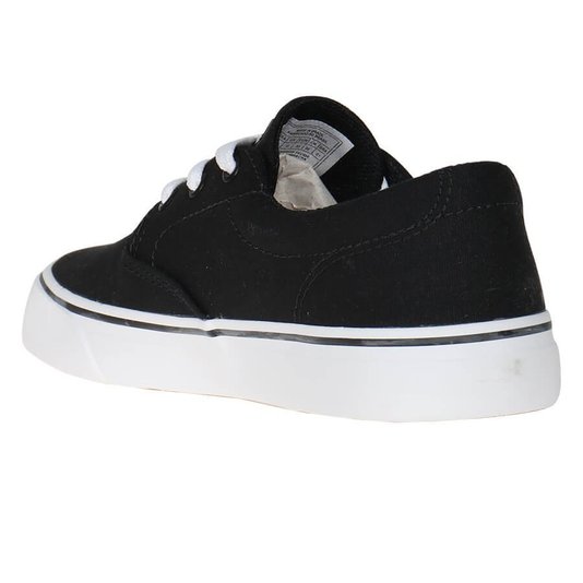 Tênis DC Shoes Flash 2 TX La Infantil Preto/Branco