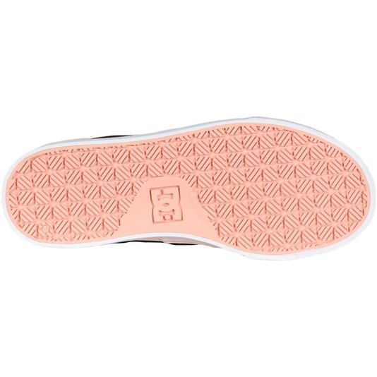 Tenis Dc Shoes New Flash 2 Tx Preto/Branco/Salmao
