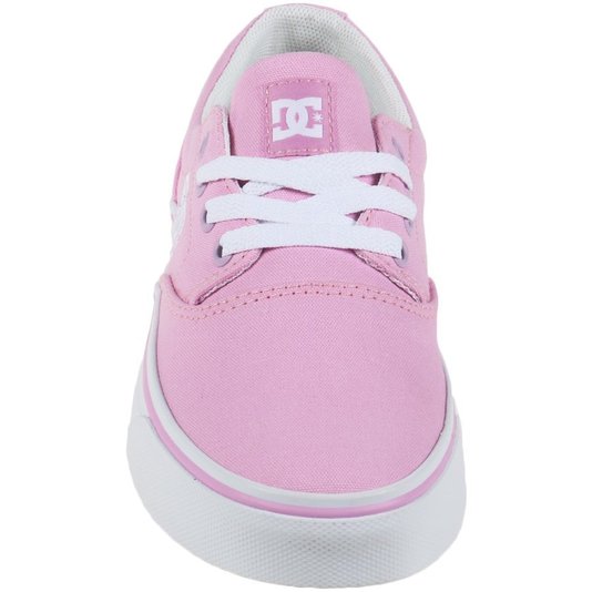 Tênis Dc Shoes New Flash 2 Tx Rosa Claro/Branco