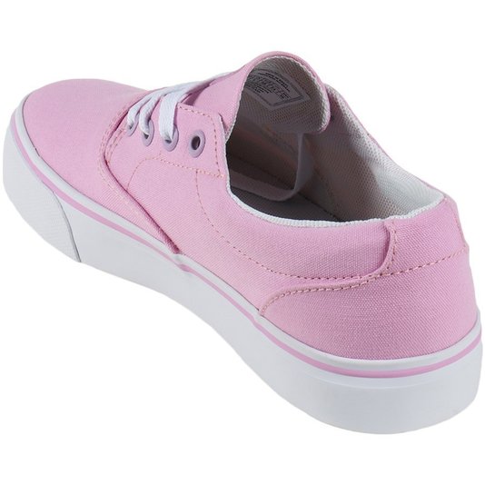 Tênis Dc Shoes New Flash 2 Tx Rosa Claro/Branco