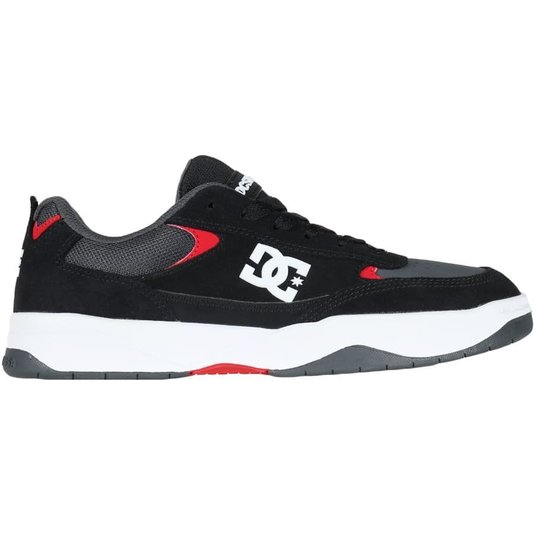 Tenis Dc Shoes Penza Imp Preto/Cinza/Vermelho